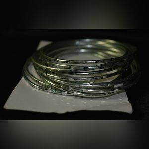 Mint Green Bangle Bracelets